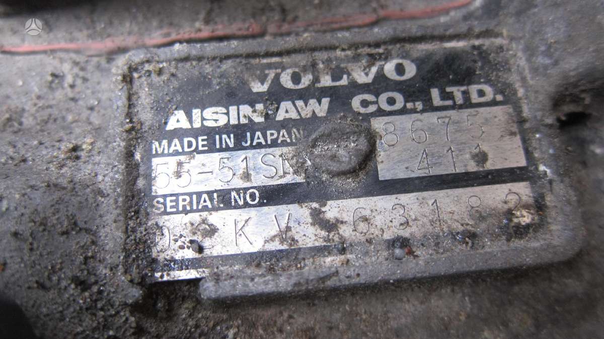 Volvo V70 Variklio kodas b5244s2