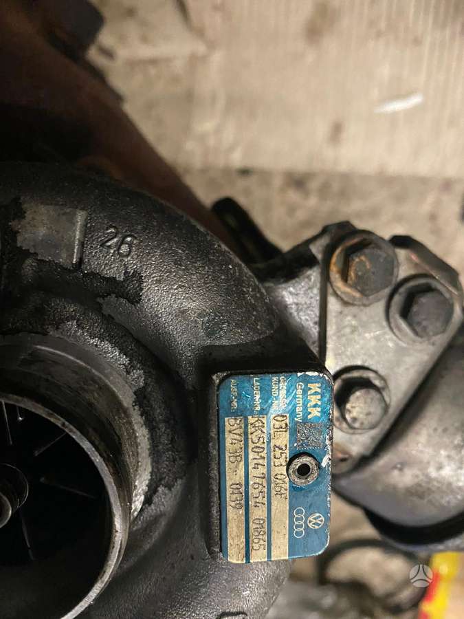Audi A3, 03L253016F, variklio detalės