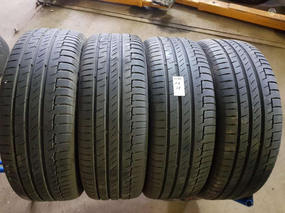 Continental, летние 215/55 R18