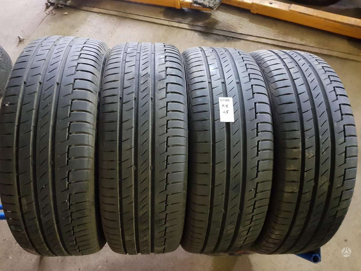 Continental, summer 215/55 R18