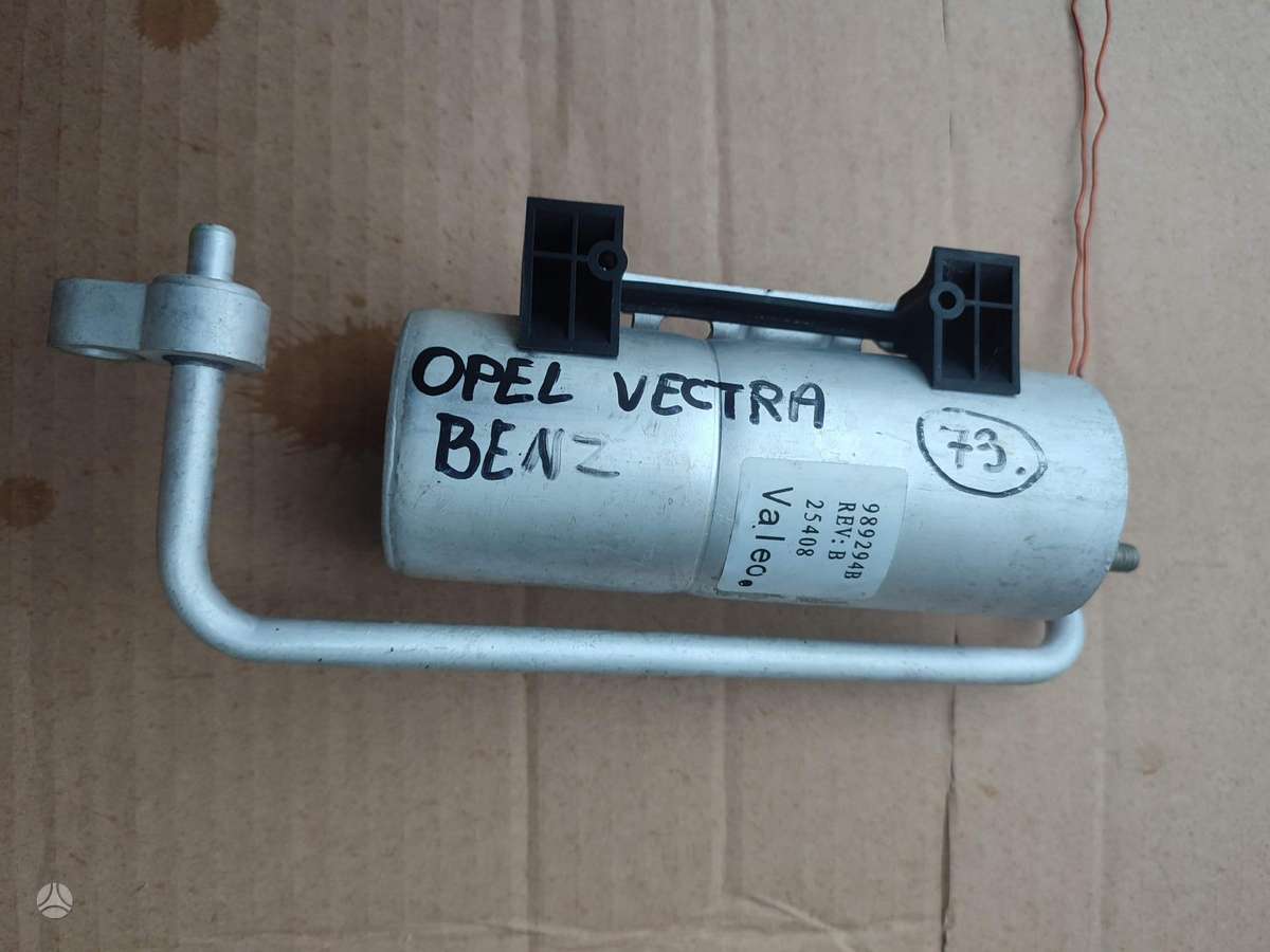 Opel Vectra control arm, water radiator, fan