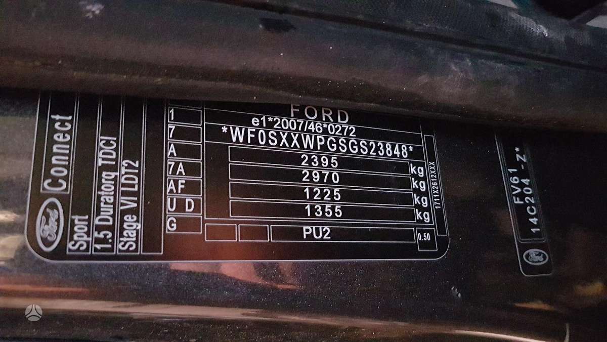 Ford TRANSIT CONNECT 2 SPORT, cargo vans