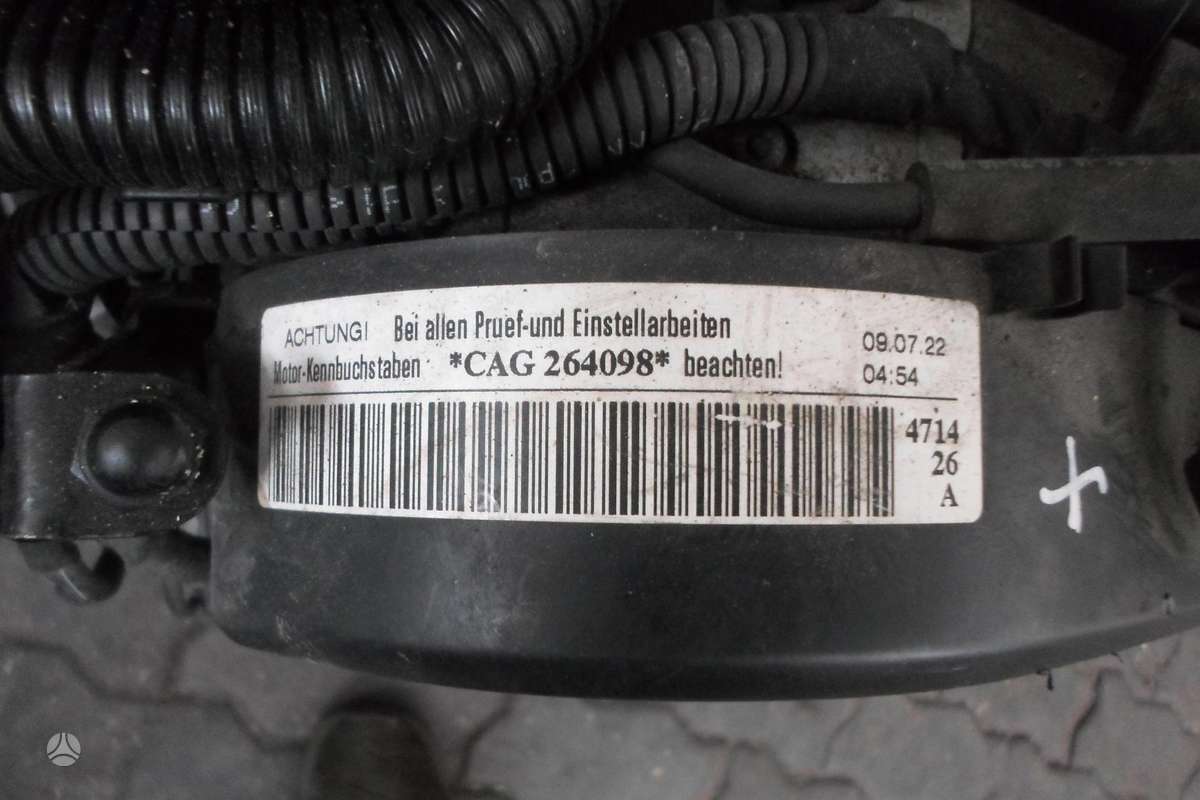 Audi A6 Variklis 2 0 tdi cag