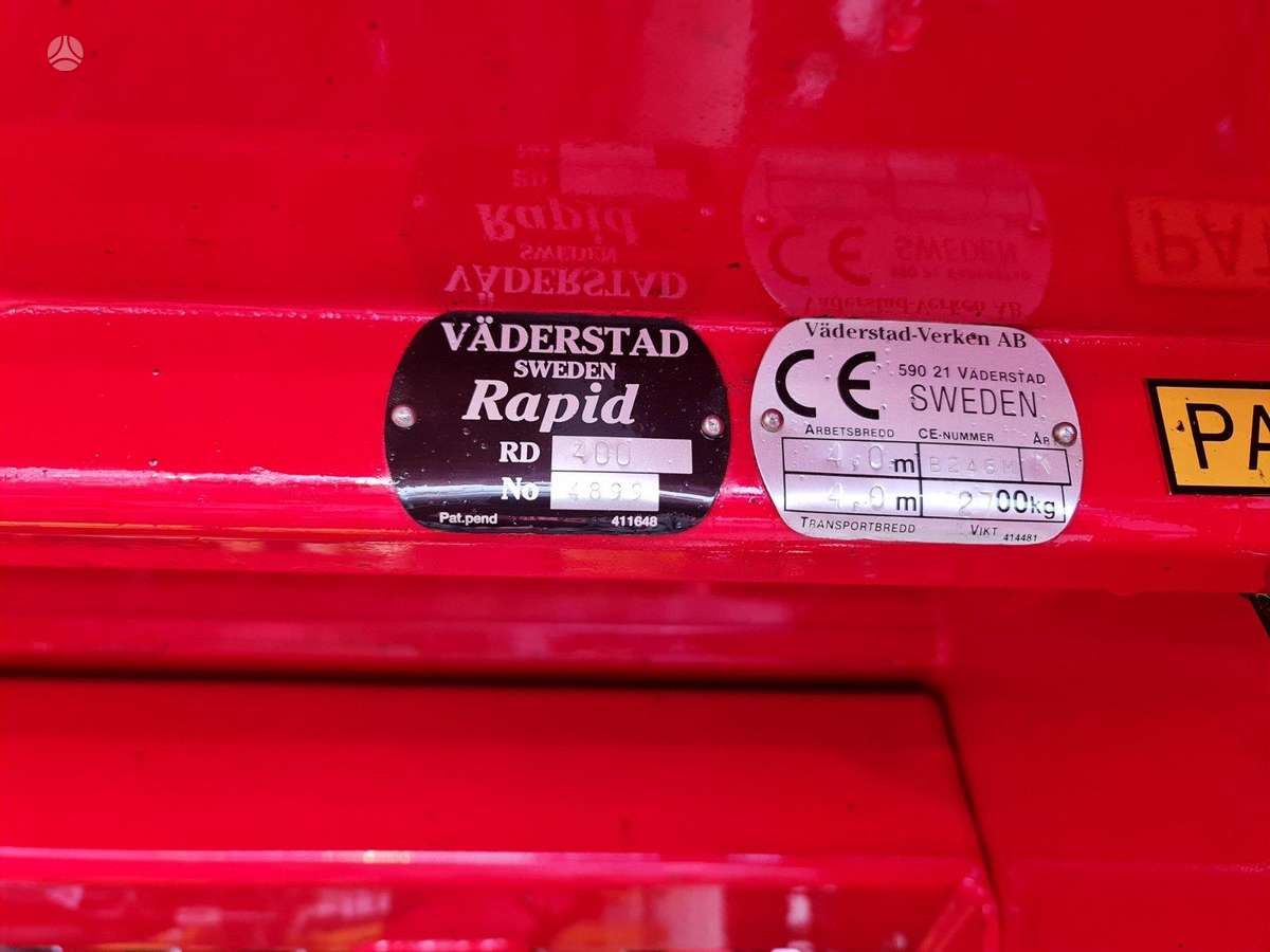 Vaderstad Rapid 400S, seeders, planters