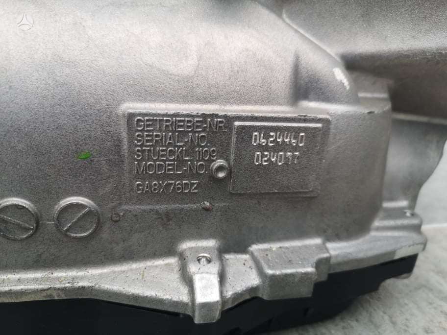 BMW X6 gearbox