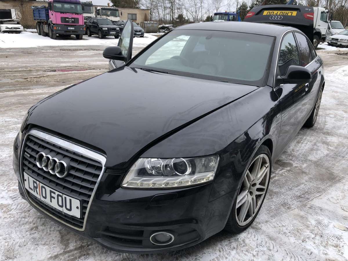 Audi A6 по частям. Variklio defektas dalimis