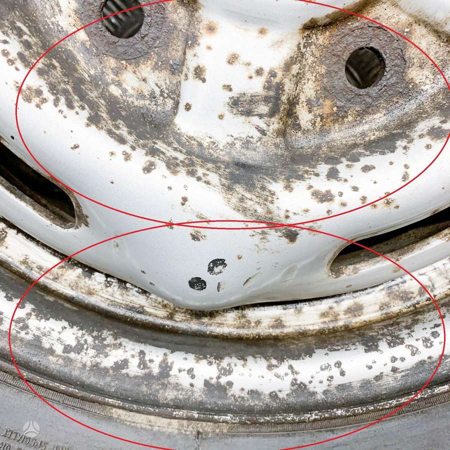 Ford TRANSIT, tērauda apzīmogoti, R16