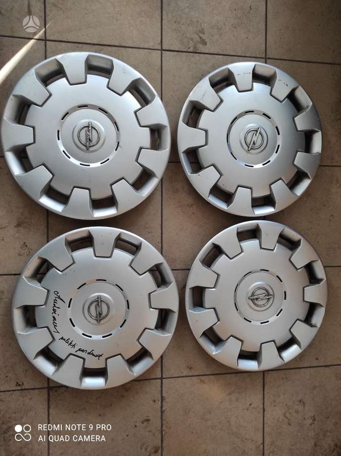Opel, wheel covers, R15