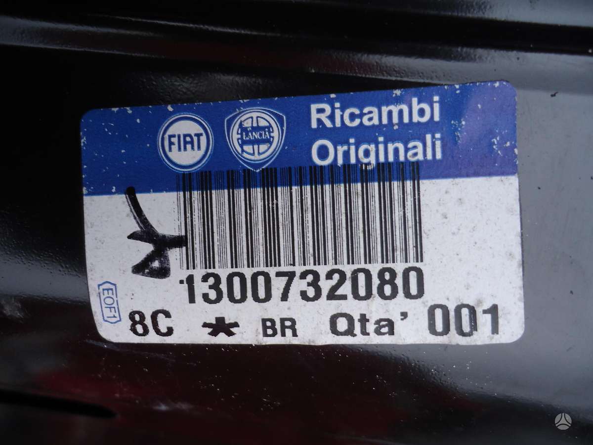 Fiat Ducato hood (front, rear)