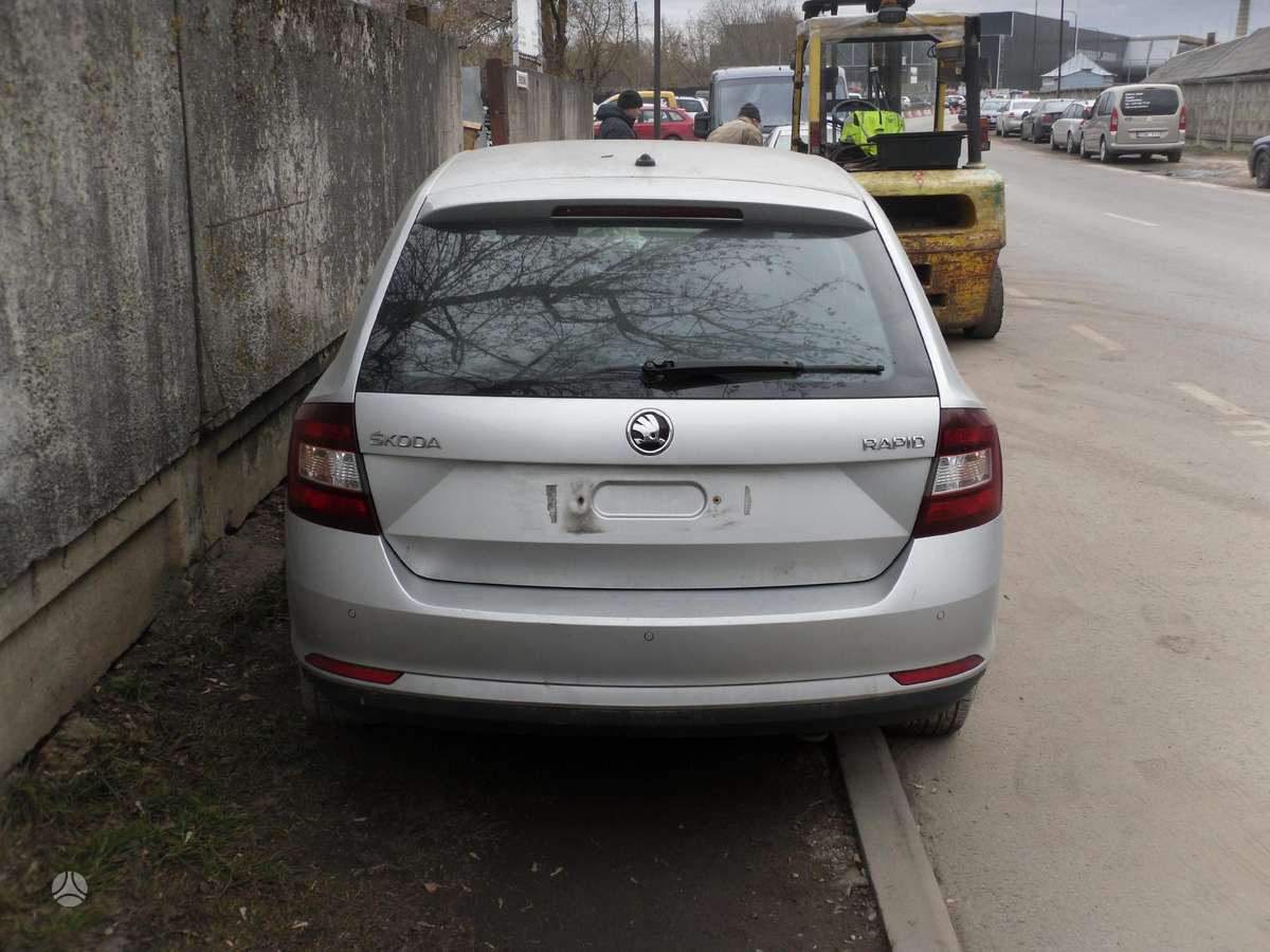 Skoda Rapid dalimis