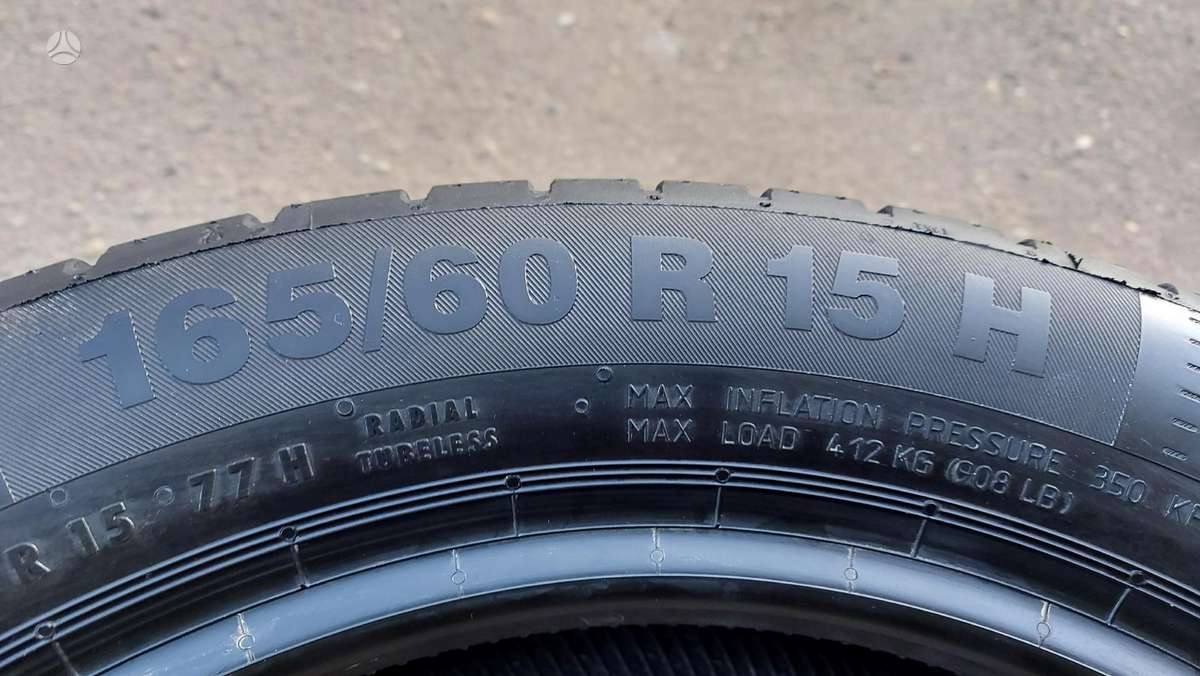 Continental ContiecoContact5 --NAUJOS--, summer 165/60 R15