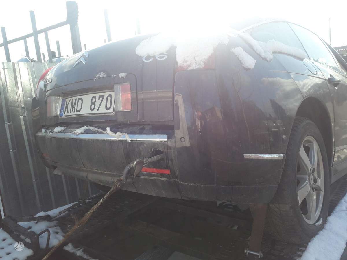 Citroen C6 Prietaisu skydelis geras