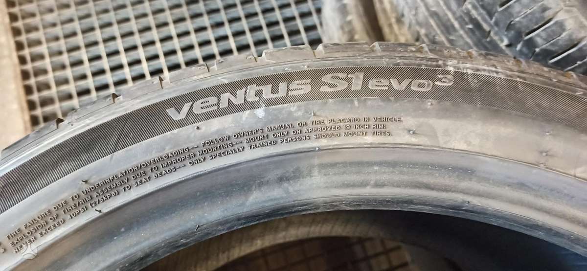 Hankook Ventus S1 Evo3, summer 255/40 R19