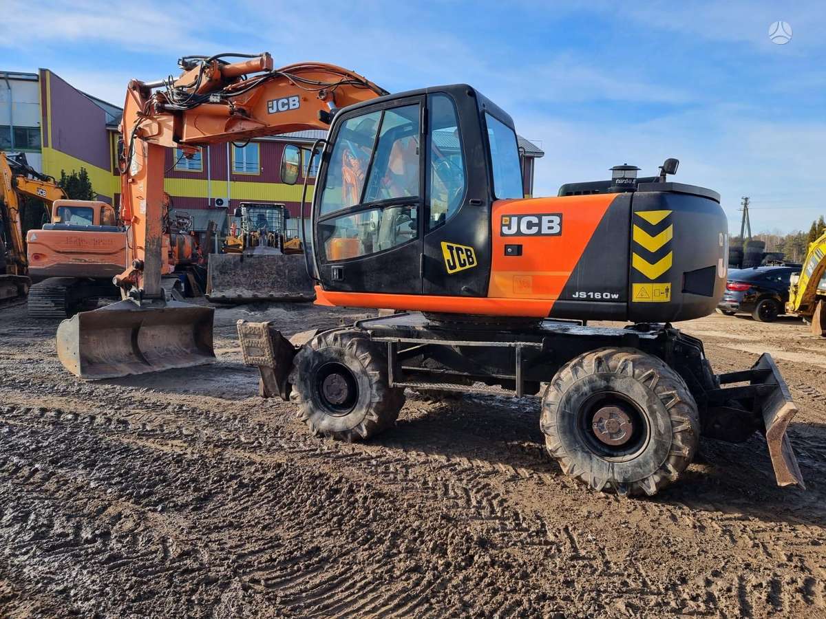 JCB JS160W, экскаваторы