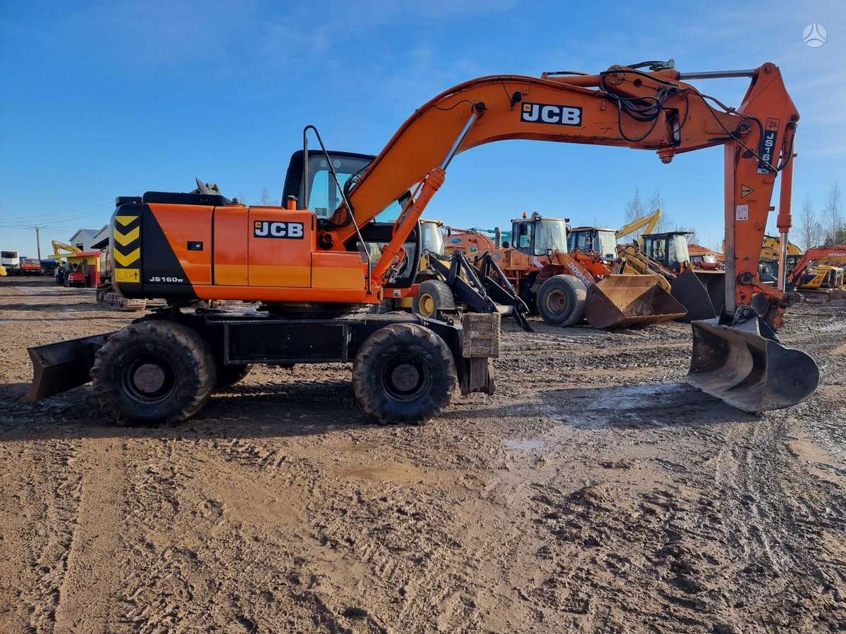 JCB JS160W, ekskavatori