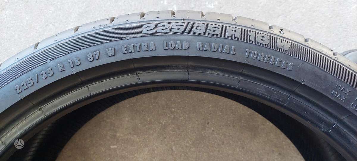Continental, летние 225/35 R18
