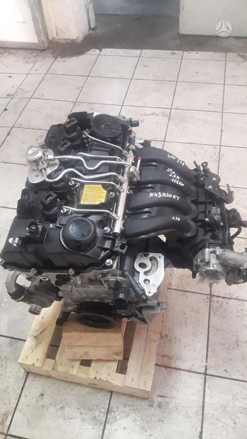 BMW 3 serija, N43B20AA, детали двигателя