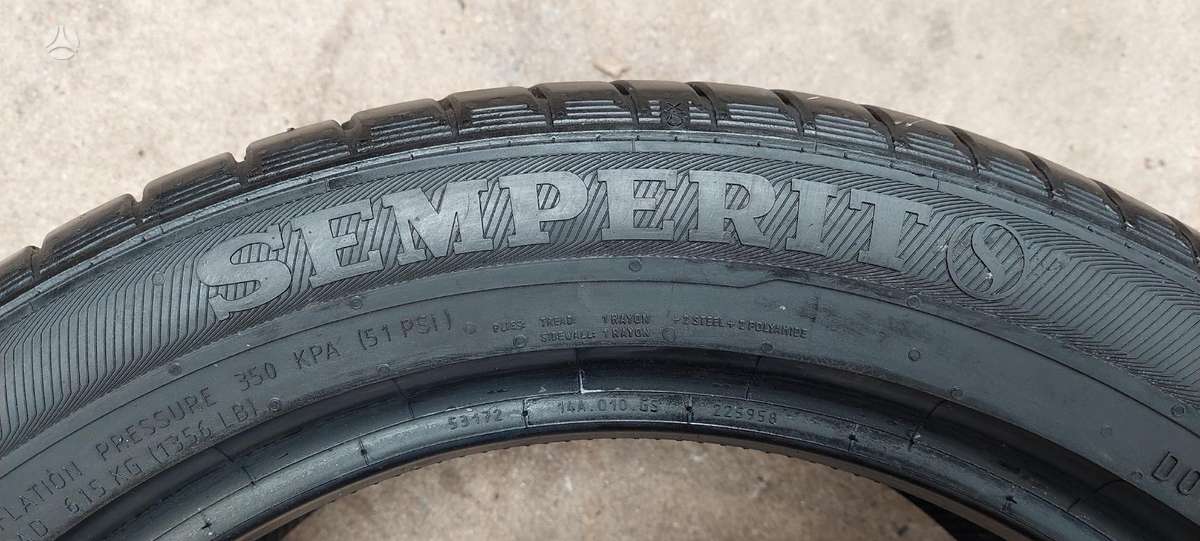 Semperit, vasaras 215/50 R17