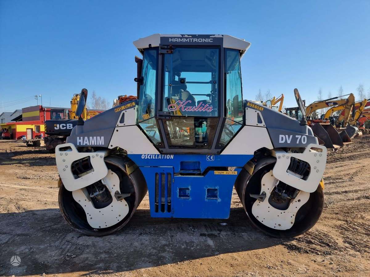 Hamm DV70V0, vibro technika