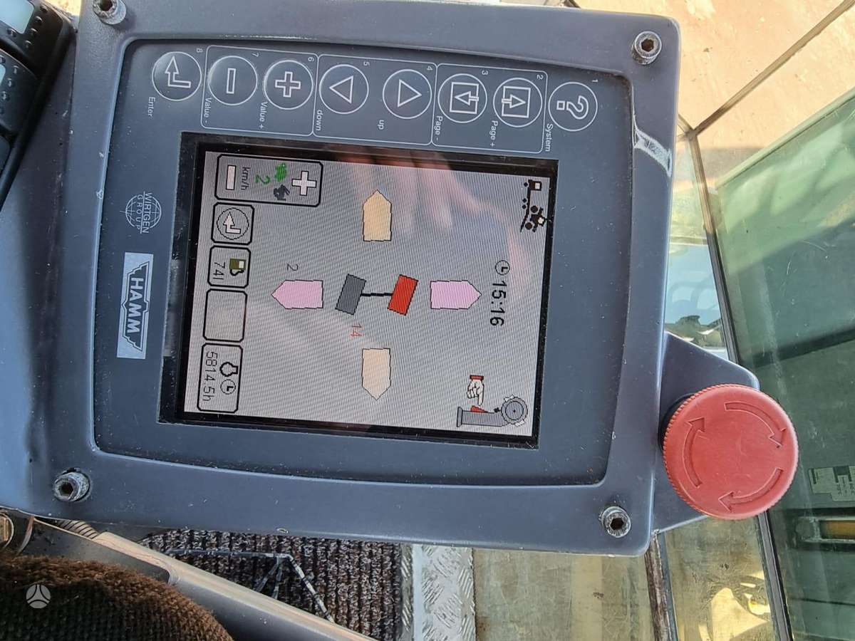 Hamm DV70V0, vibro technika