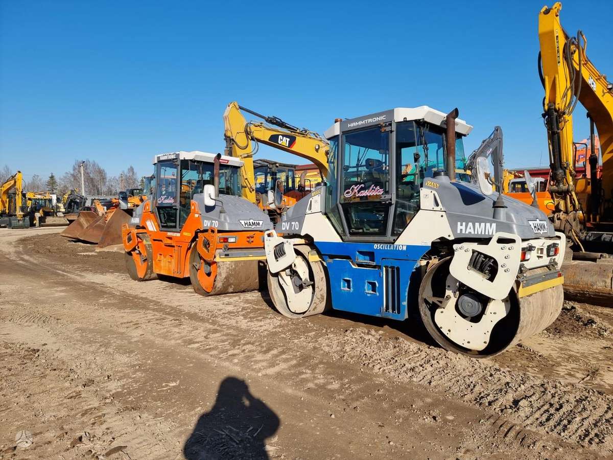 Hamm DV70V0, вибромашины