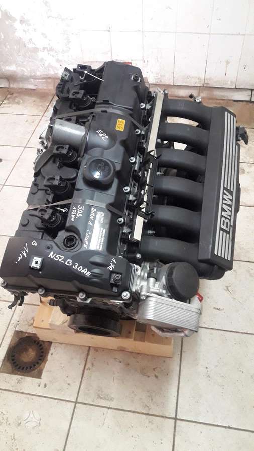 BMW 1M Coupe, N52B30AE, двигатель