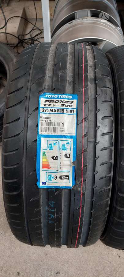 Toyo, летние 275/45 R19