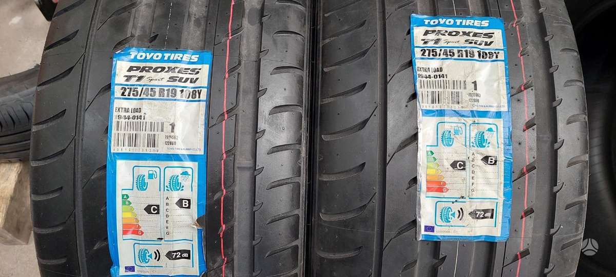 Toyo, летние 275/45 R19