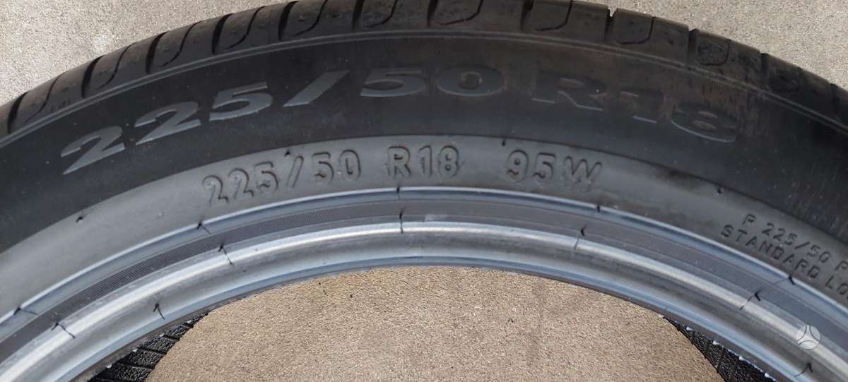 Pirelli, летние 225/50 R18