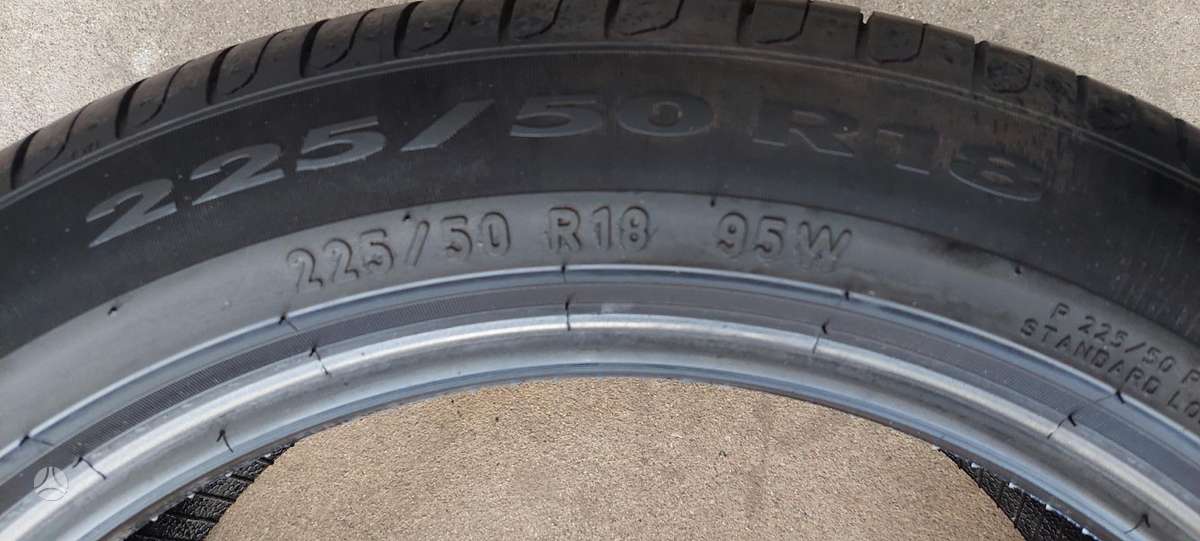 Pirelli, summer 225/50 R18