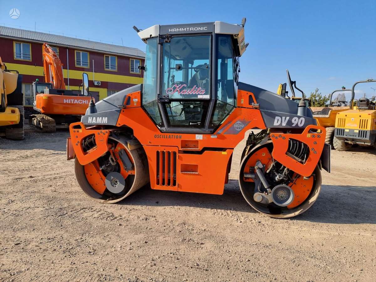 Hamm DV90VO, вибромашины