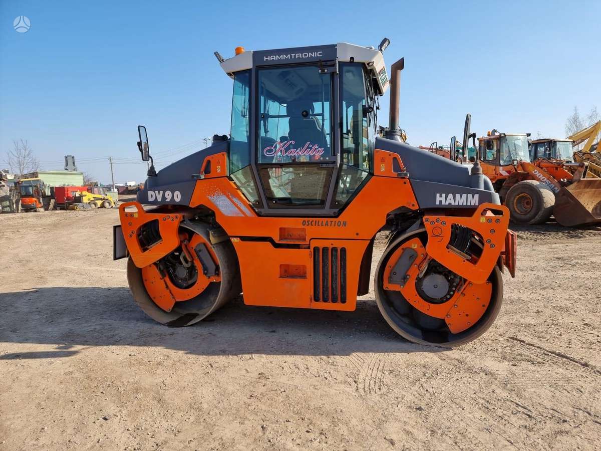 Hamm DV90VO, vibrator / compactor
