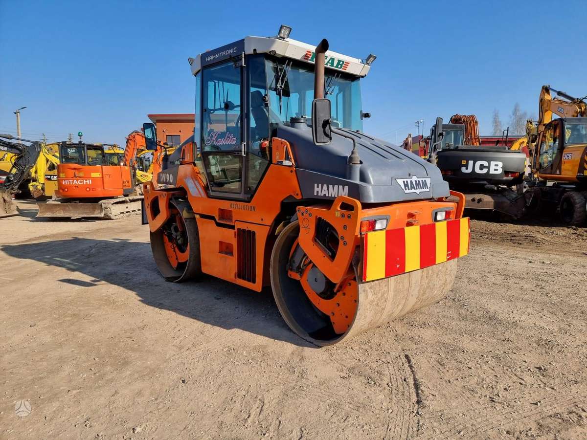 Hamm DV90VO, вибромашины