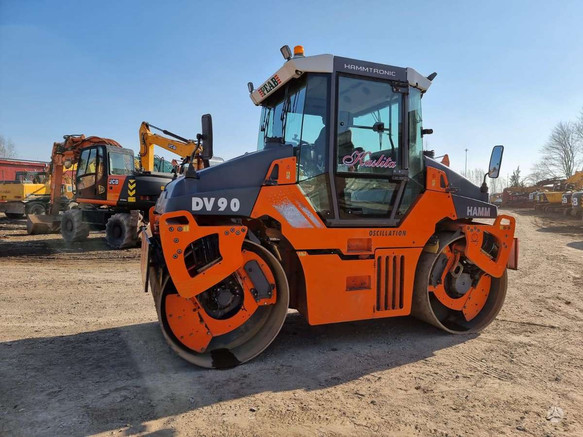Hamm DV90VO, вибромашины