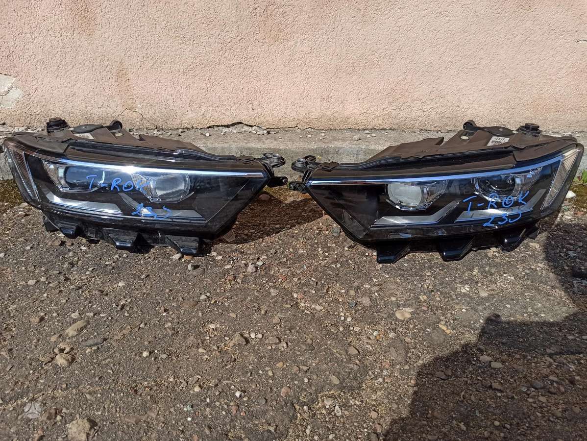 Volkswagen T-Roc kėbulo dalys