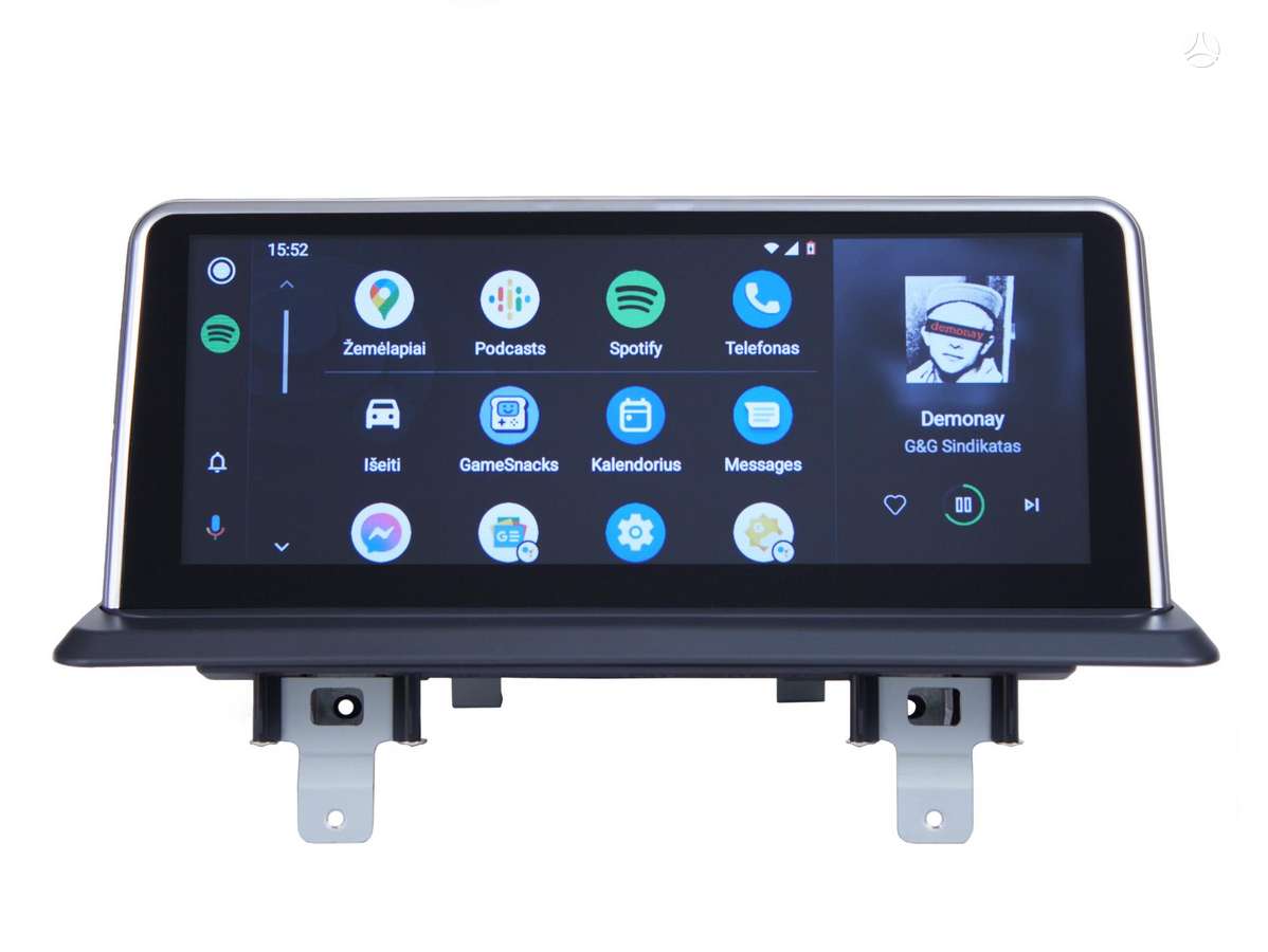 -Kita- BMW 1 E87 E88 E81 E82 CIC Carplay/Android Auto, multimedija su navigacija