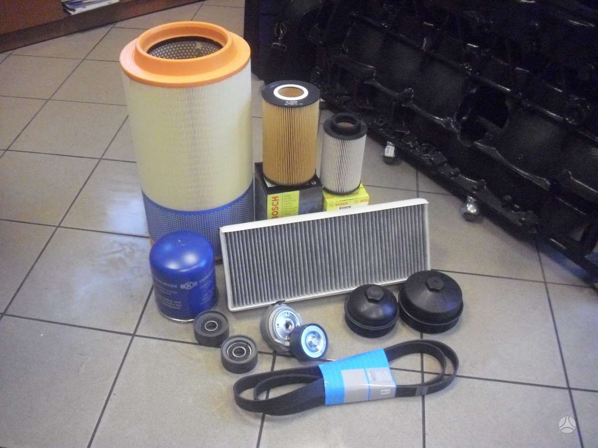 MAN TGA,TGX dalys geromis kainomis, тягачи