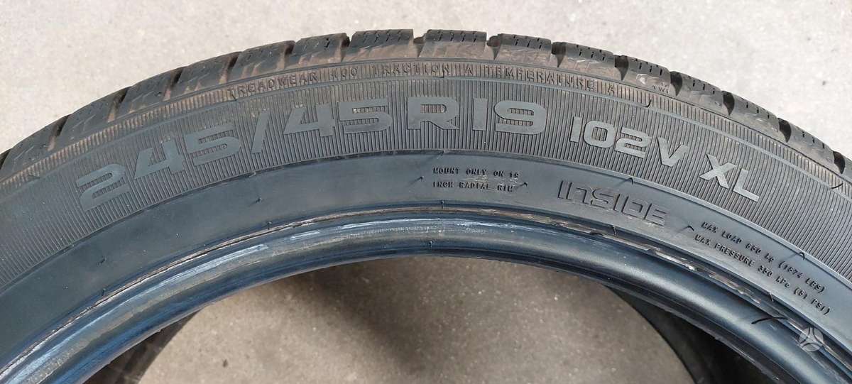 Nokian, žieminės 245/45 R19