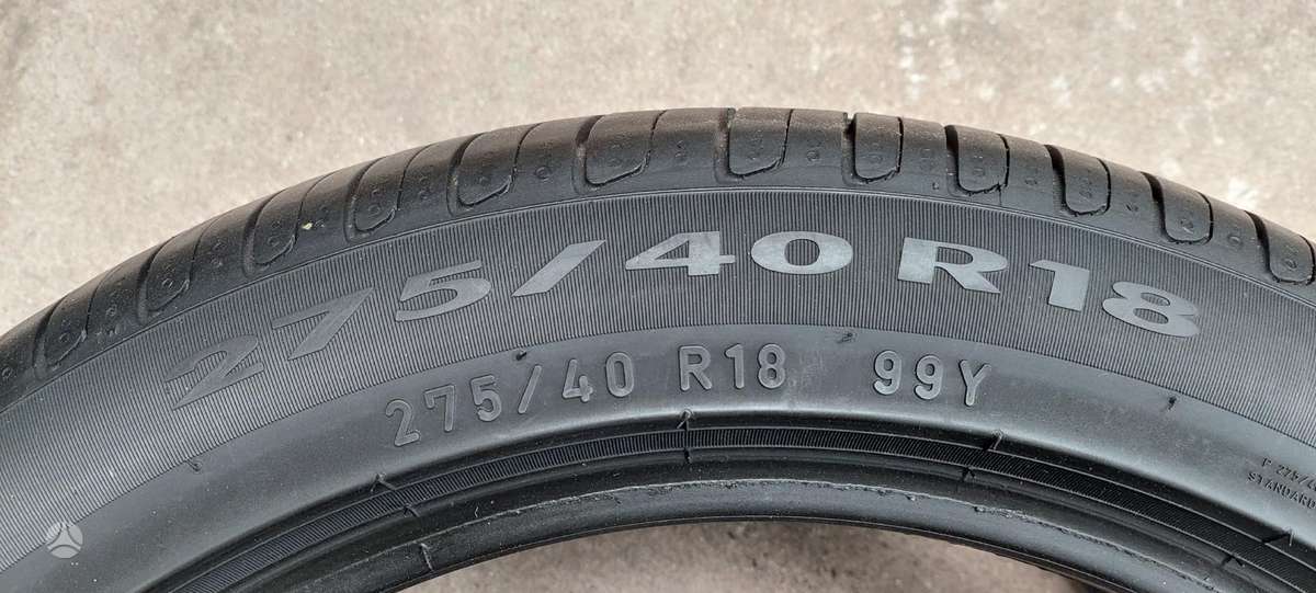 Pirelli, летние 275/40 R18