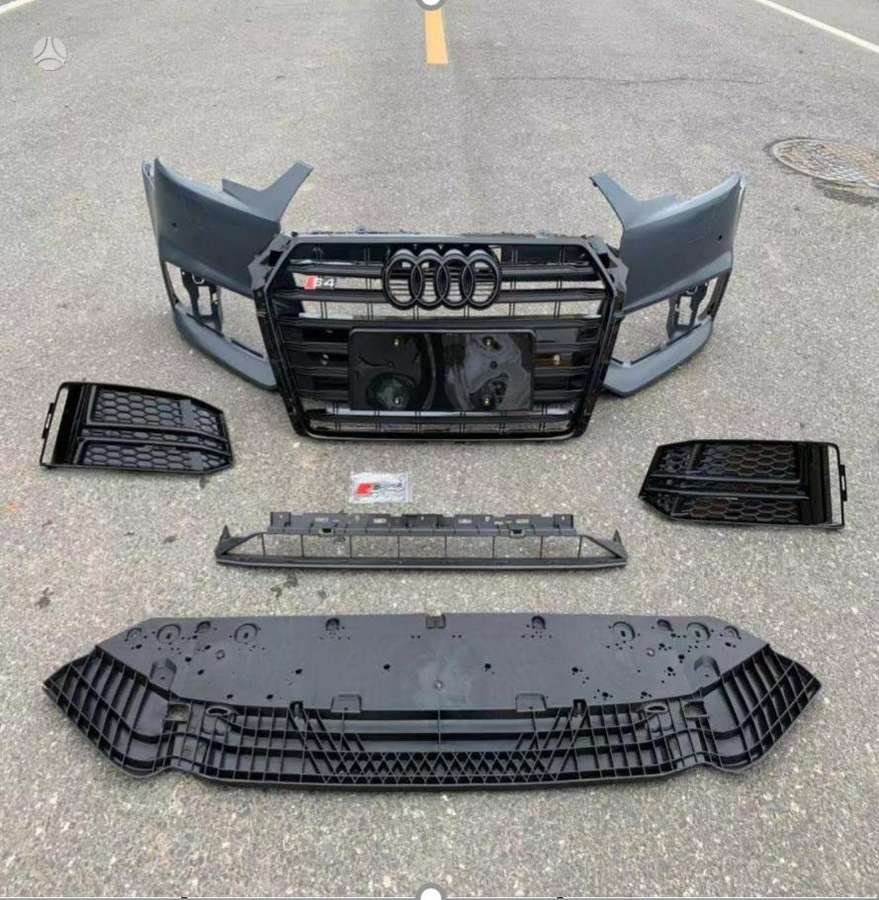 Audi A4 hood (front, rear), bumpers