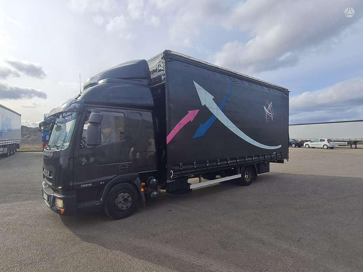 Iveco ML75E18, curtain / tarpaulin trucks