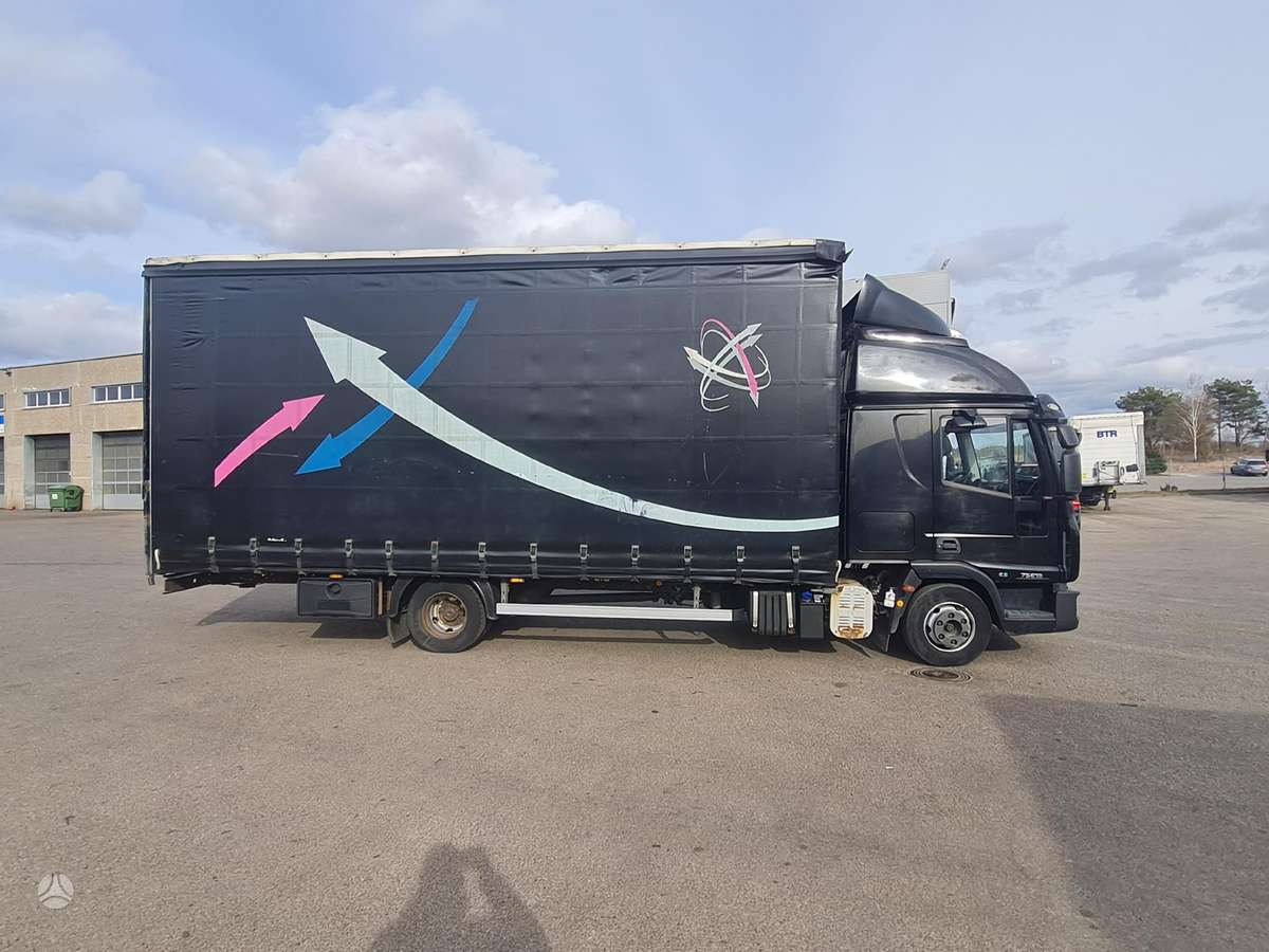 Iveco ML75E18, curtain / tarpaulin trucks