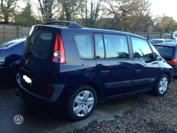Renault Espace Masina dalimis