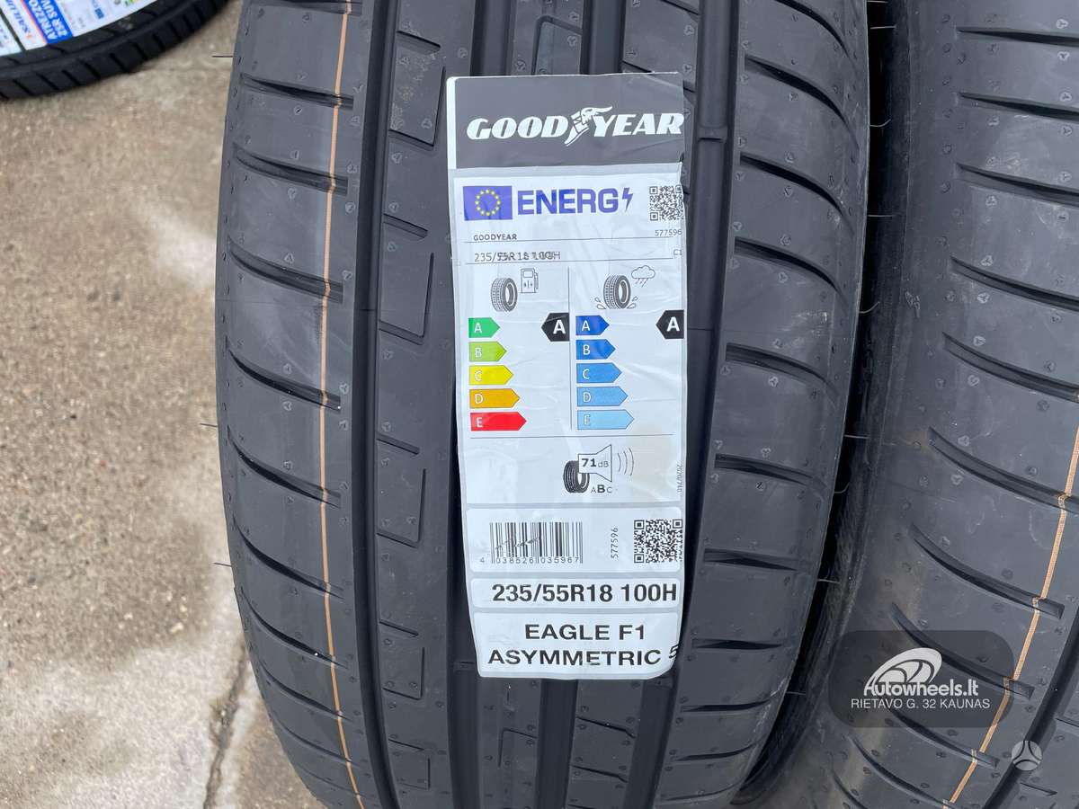 Goodyear Eagle F1 5, летние 235/55 R18