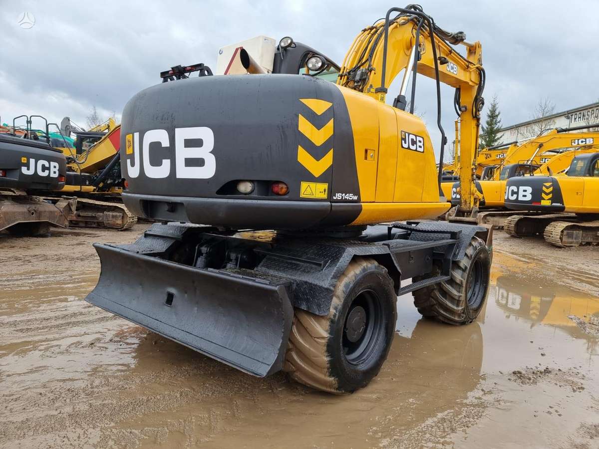 JCB JS145W, excavator