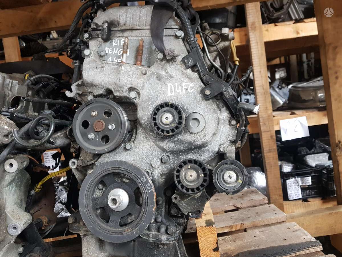 Kia Venga Variklio kodas d4fc