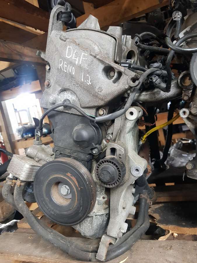 Renault Clio Variklio kodas d4f 786