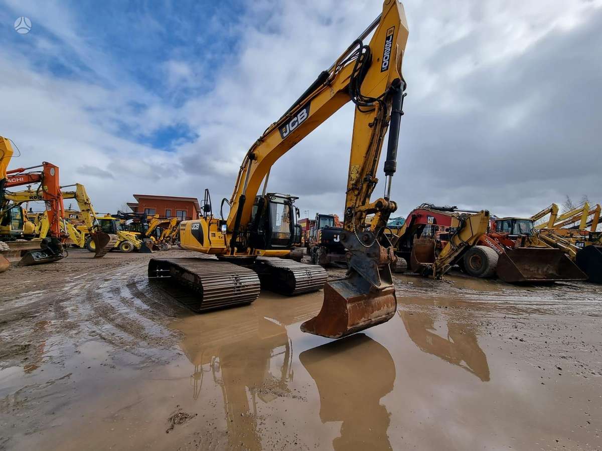 JCB JS220LC (200) Bog Master 1,4 m, ekskavatoriai