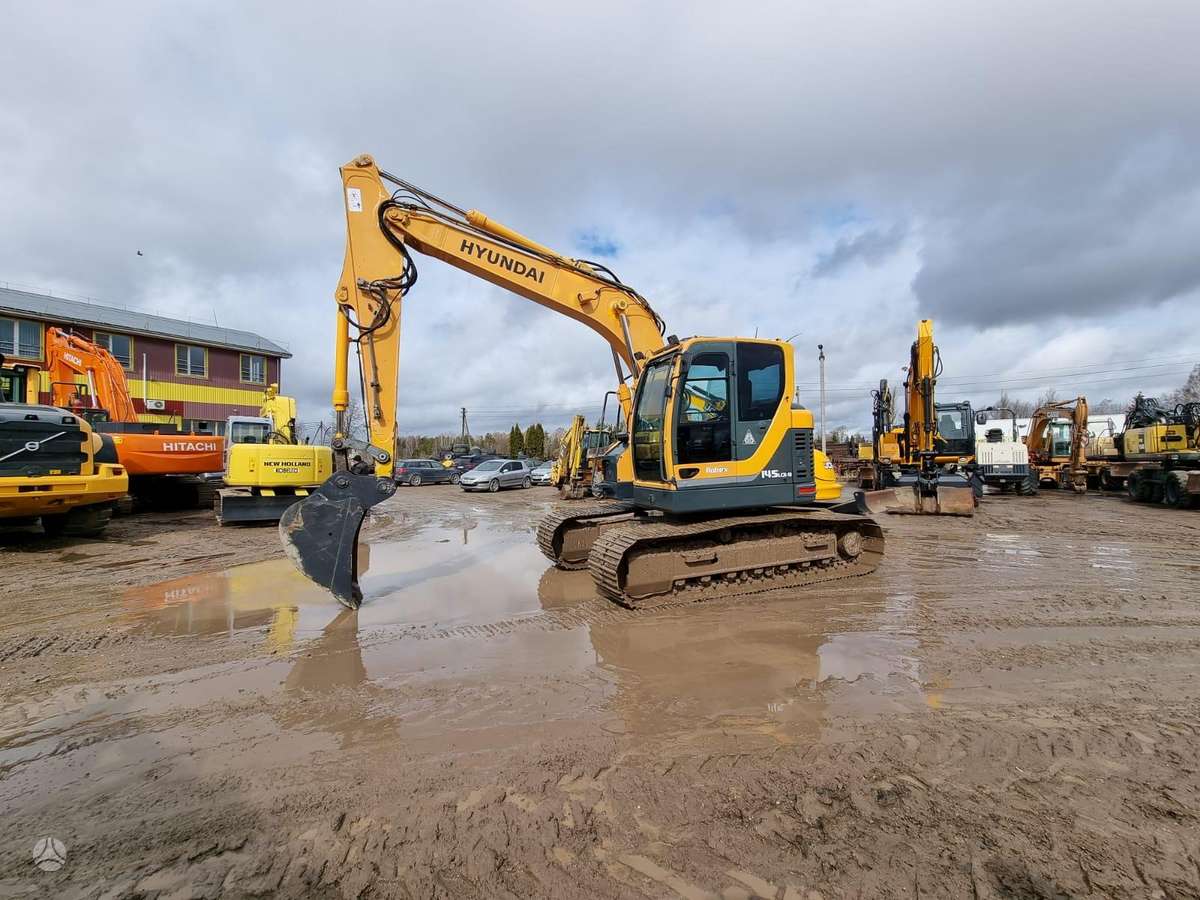 Hyundai Robex 145LCR-9, экскаваторы
