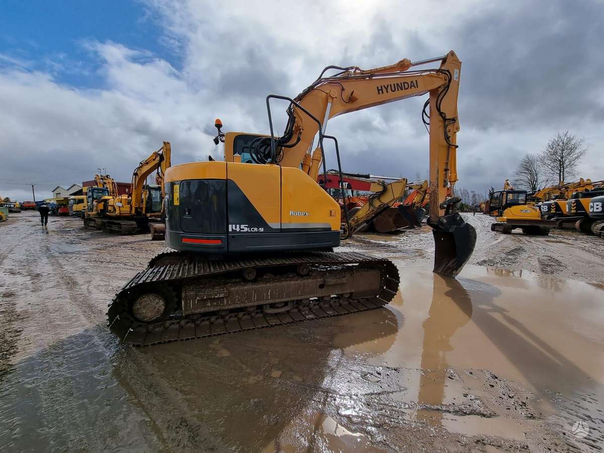 Hyundai Robex 145LCR-9, экскаваторы